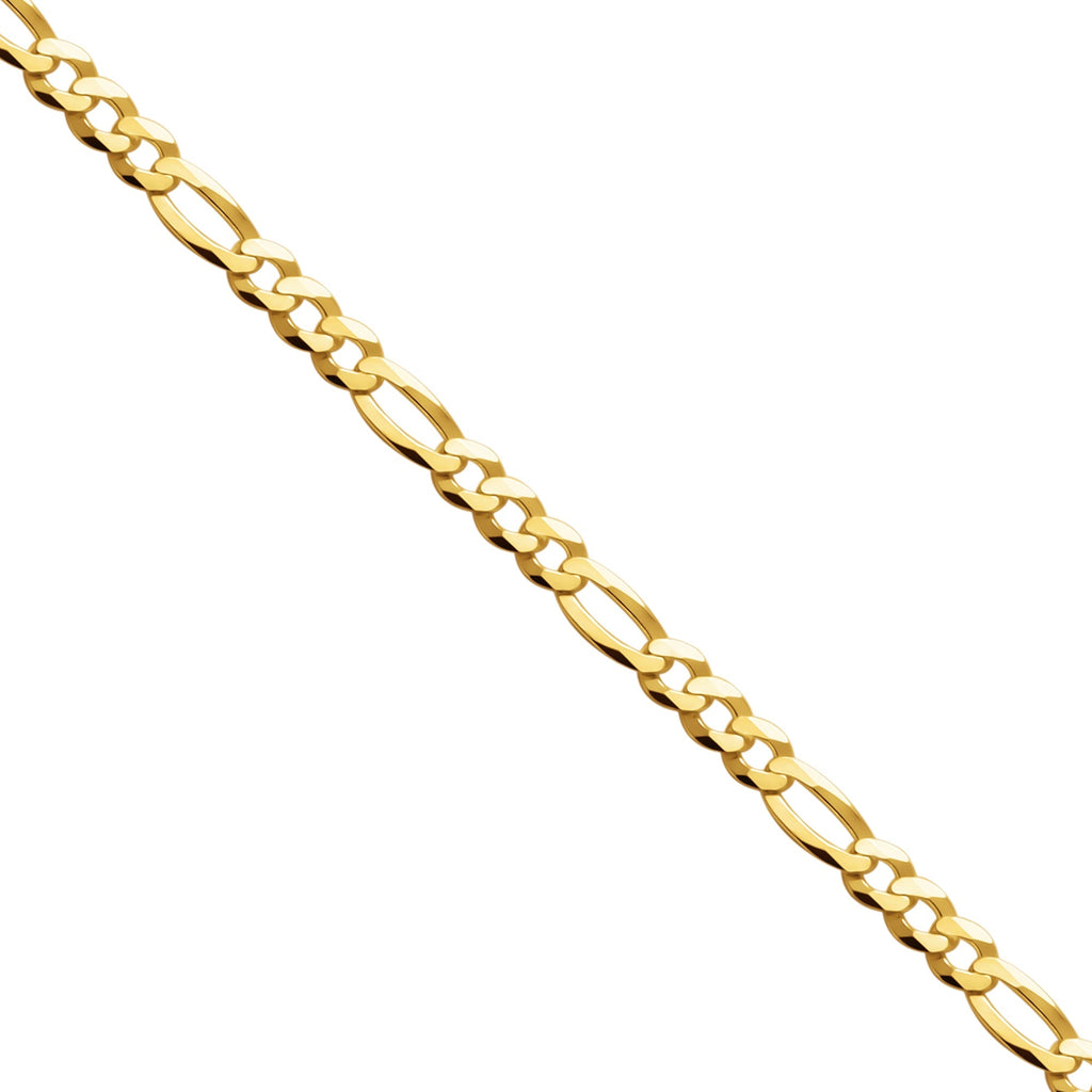 Figaro Link Chain 2.5mm | 18k Gold Plated