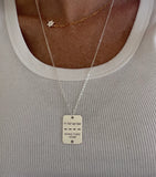 Sterling Silver Freedom Tags