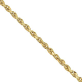 Twisted Rope Chain 4mm | 18k Gold Plated