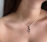 Map Of Israel Necklace