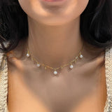 Avani Pearl Choker Necklace | Gold Vermeil