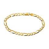 Figaro Bracelet | Gold Vermeil