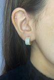 Emily Pavè Earrings | Gold Vermeil