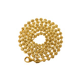 Ball Bead Necklace | Gold Vermeil