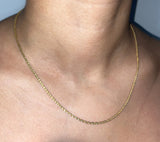 Twisted Link Necklace | Gold Vermeil