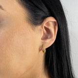 Chloe Baby Hoop Earrings | Gold Vermeil